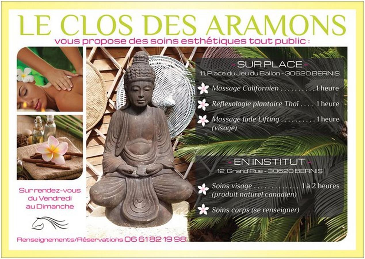 Le Clos Des Aramons Bernis Eksteriør bilde